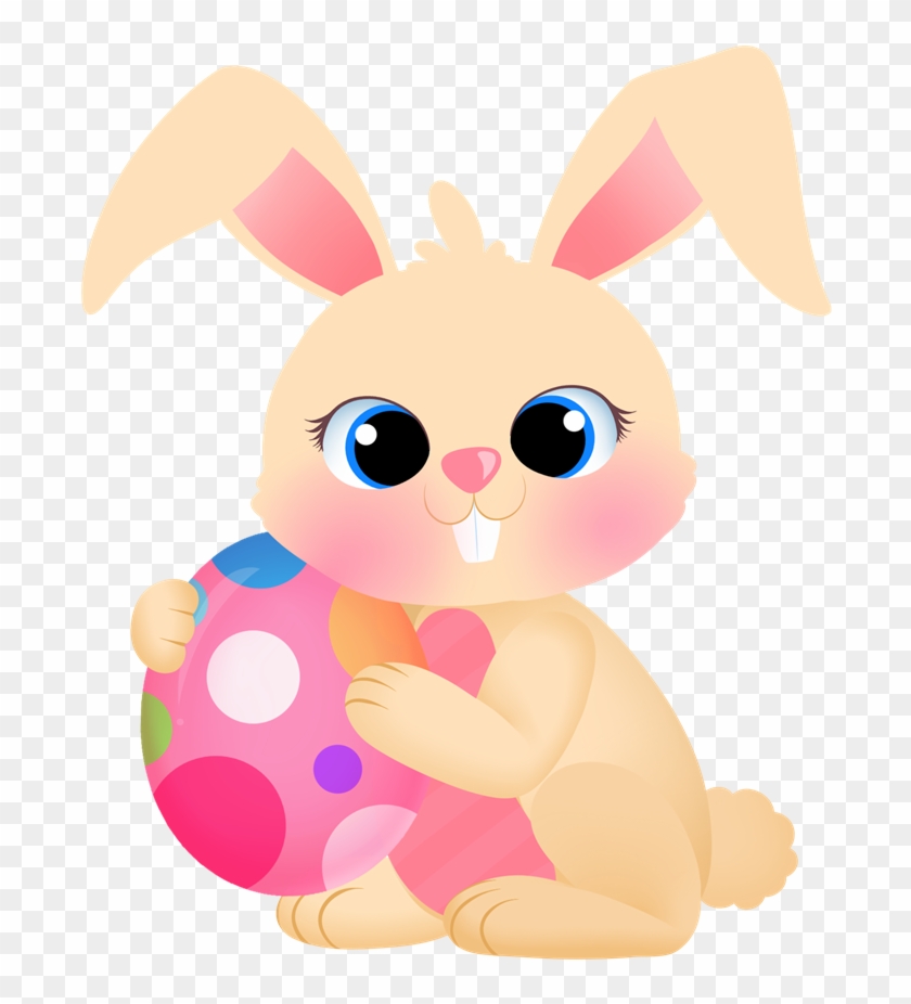 Free To Use Amp Public Domain Bunny Clip Art - Easter Bunny Oval Ornament #13839