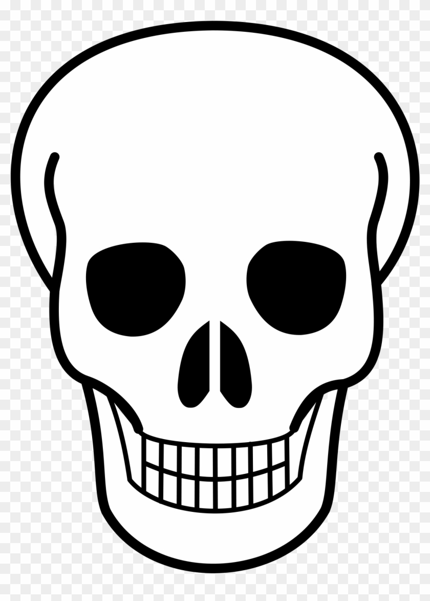 File - Skull-icon - Svg - Simple Skull - Free Transparent PNG Clipart