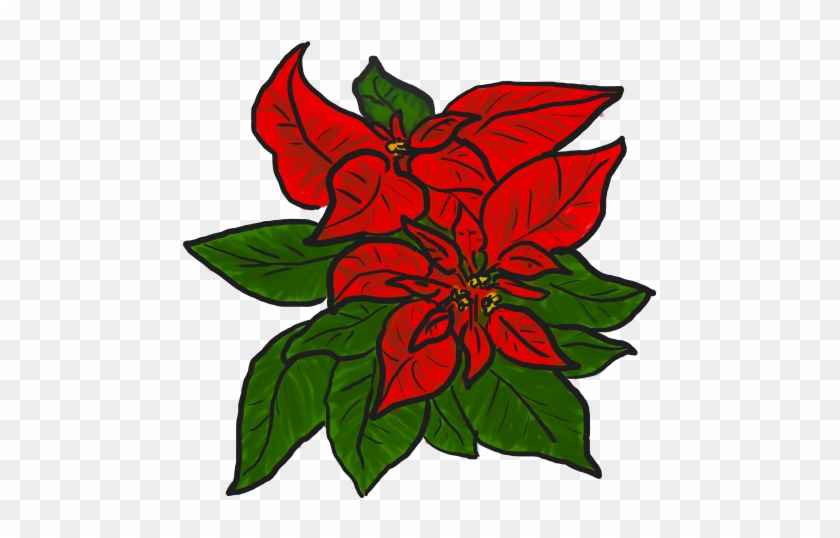 Free Poinsettia Clip Art - Poinsettia Free Clipart #13998