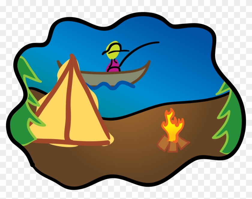 Fse Middle School News - Fishing And Camping Clipart #14020