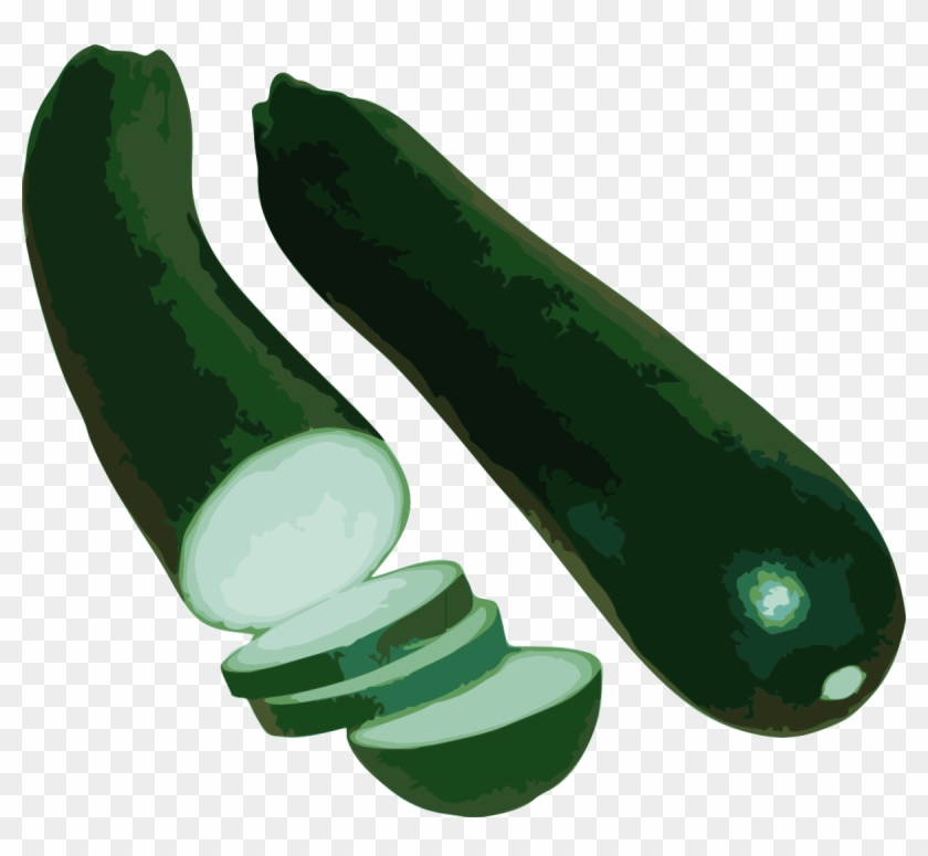 Cartoon Zucchini Clipart, Clip Art Zucchini, Clipart - Zucchini Clipart #14038