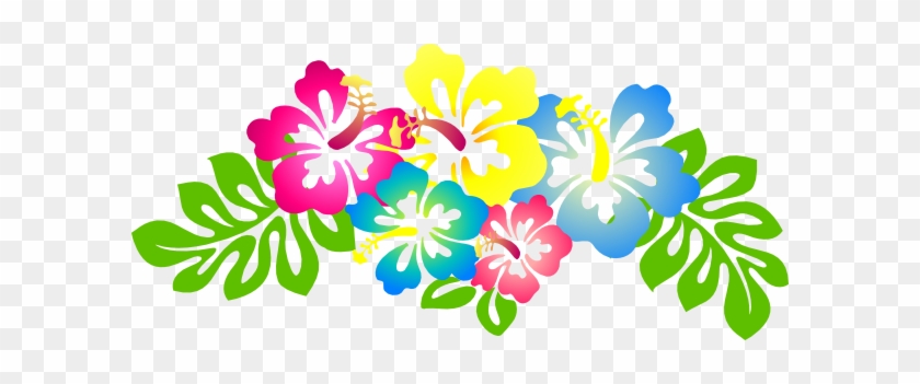 Hawaiian Flowers Clip Art Hibiscus Flower Clip Art - Hibiscus Clipart #14160