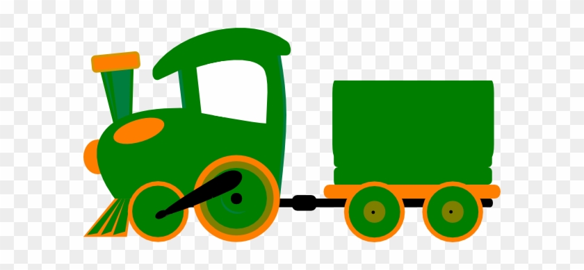 Green Train Clipart #14167