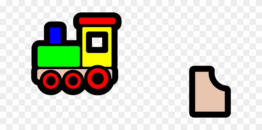 Toy Train Icon Clip Art At Clker - Toy Train Clip Art #14204