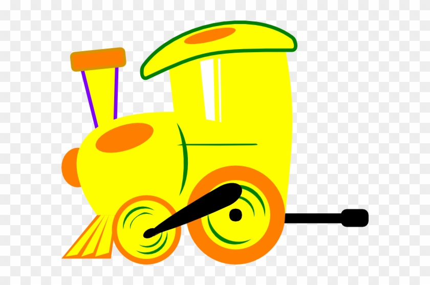 Yellow Train Cliparts - Clip Art Yellow Train #14210