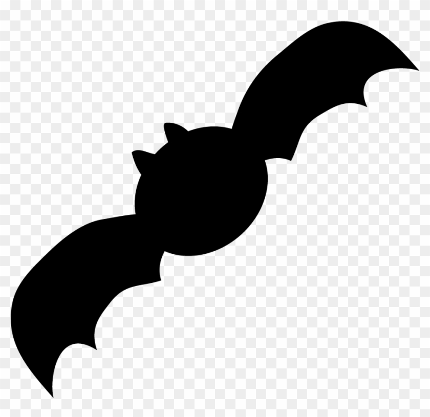 Bat - Clip - Art - Black Bat Clip Art #14211
