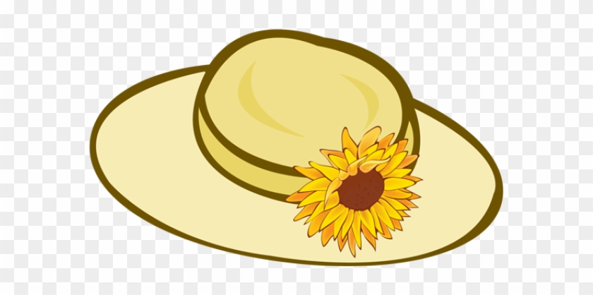 Straw Hat Cliparts Free Download Clip Art On Flower - Garden Hat Clip Art #14292