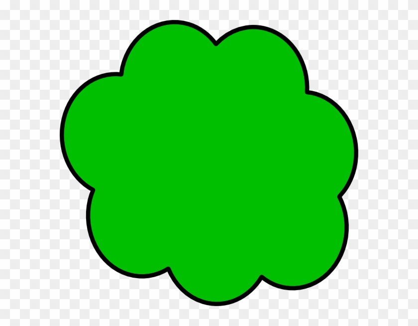 Lilly Pad Clip Art - Green Cloud Clipart #14357