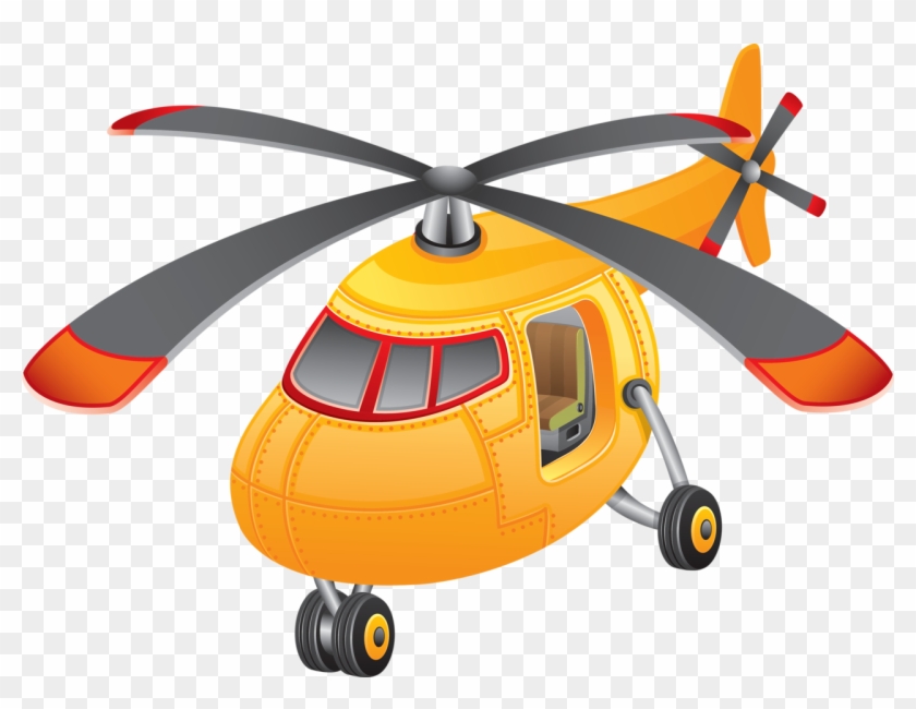 Cartoon Picture Of An Helicopter #14361