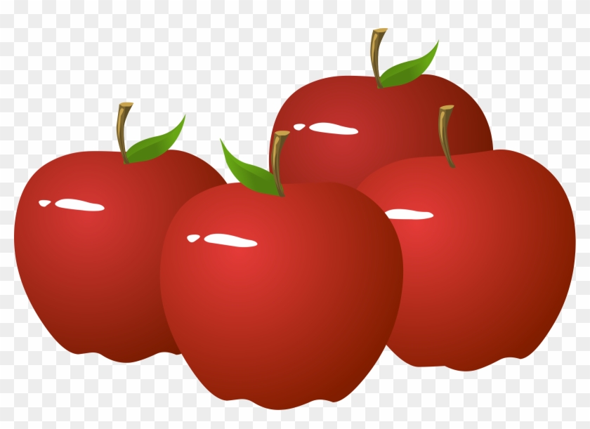 Big Image - Apples Food Clipart #14362