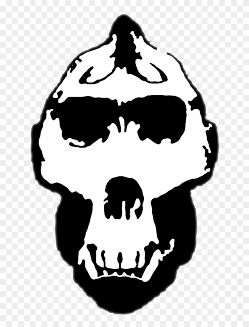 Gorilla Skull Stencil By Zimdrake On Deviantart - Gorilla Skull Png #14384