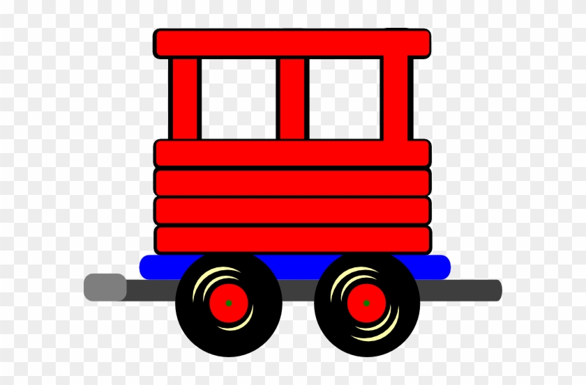 Train Clipart Train Car - Train Caboose Clipart #14390