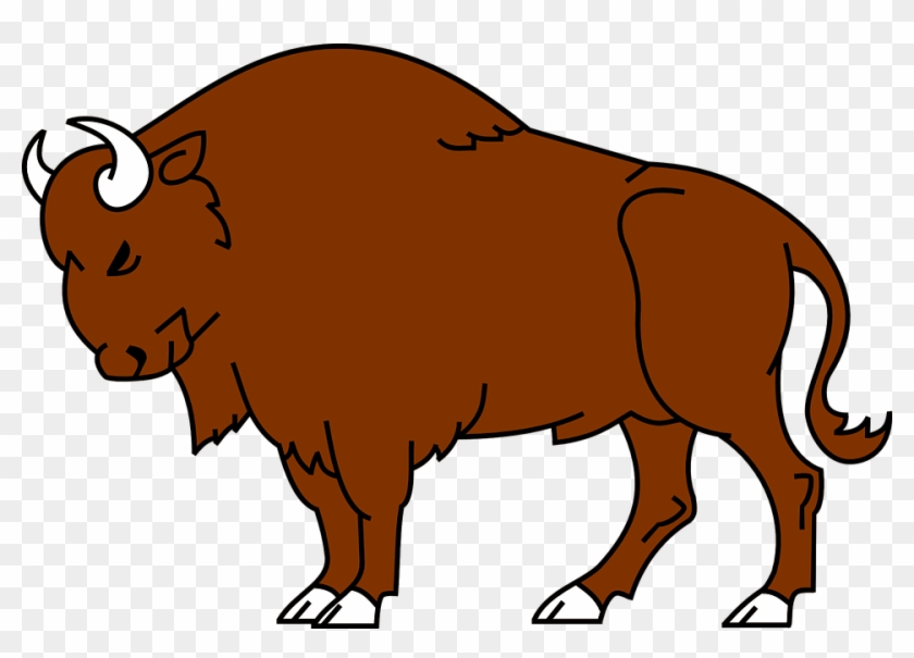 Marvellous Design Bison Clipart For A Clip Art Panda - Bison Clipart #14397