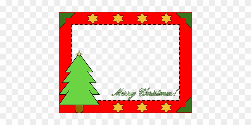 Christmas Border, Christmas, Pine Tree - Christmas Boarder #14439