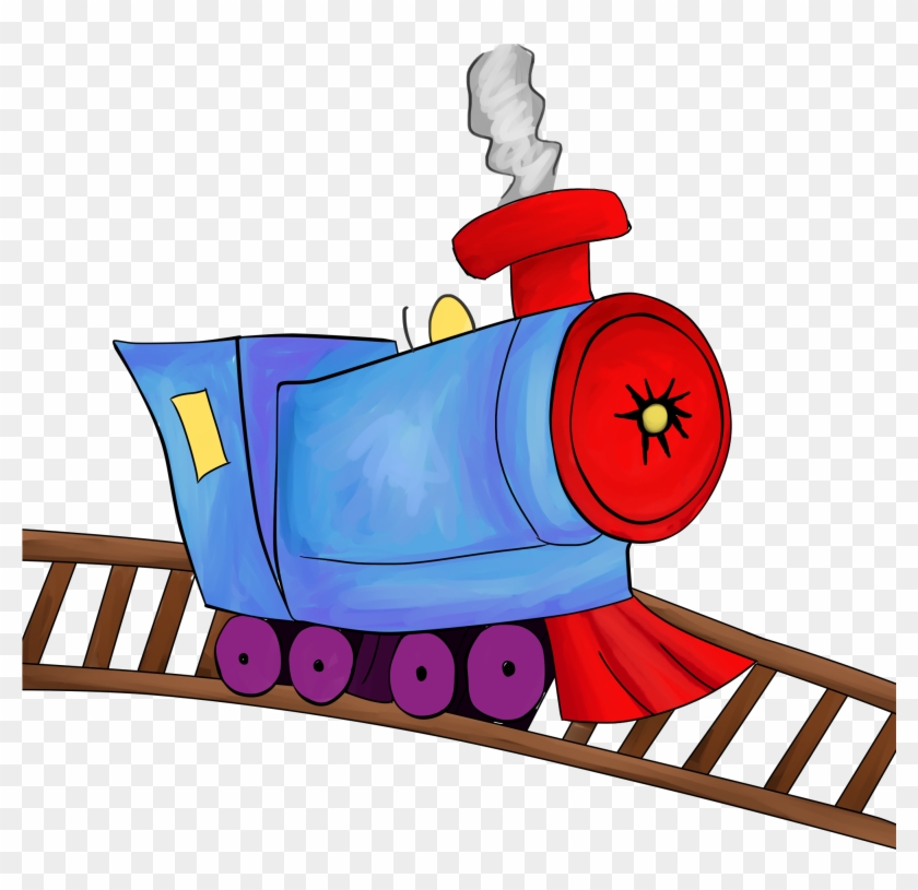 Train Free To Use Clip Art - Train On Track Clipart #14499