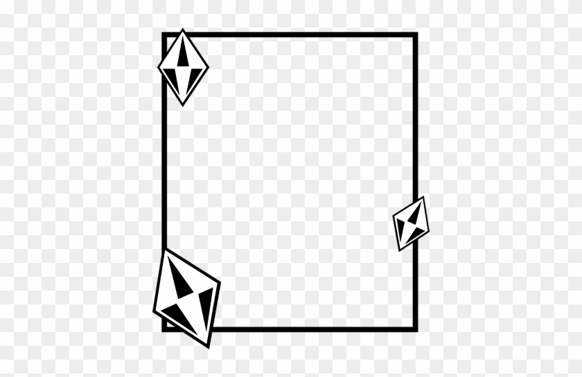 Free Jewelry Clip Art Borders - Diamond Borders Clip Art #14509
