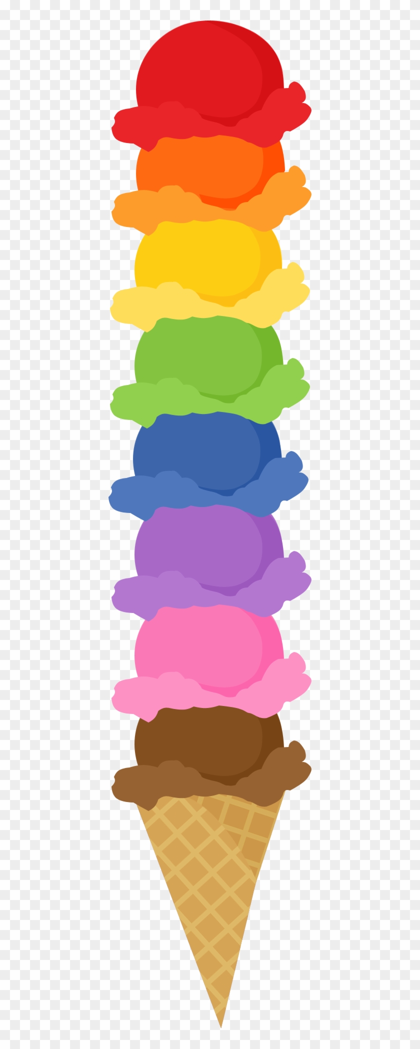 Cereal Clipart Rainbow - Blank Ice Cream Social Flyer #14514