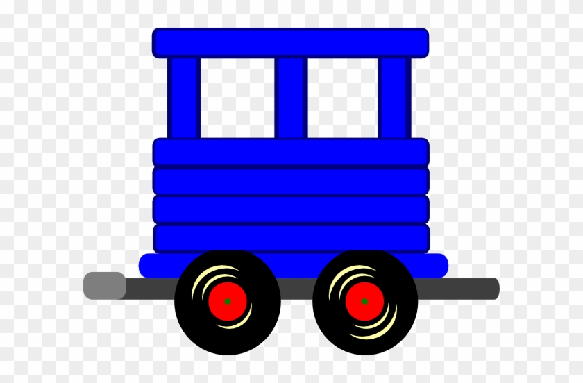 Caboose Loco Train Carriage Clip Art At Vector Clip - Clip Art #14522