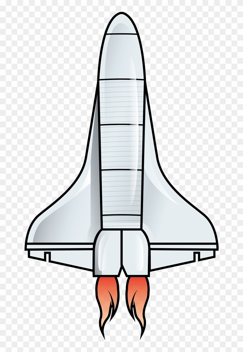 Inspiration Clip Art Space Medium Size - Space Shuttle Clipart #14640