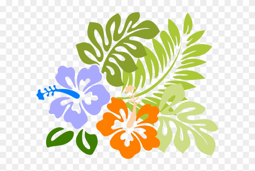 Hawaiin Flowers - Clipart Library - Hawaiian Flower Png #14655