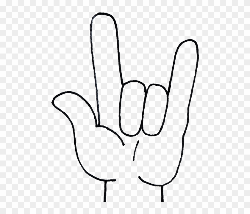 Rock On - Clip Art #14665