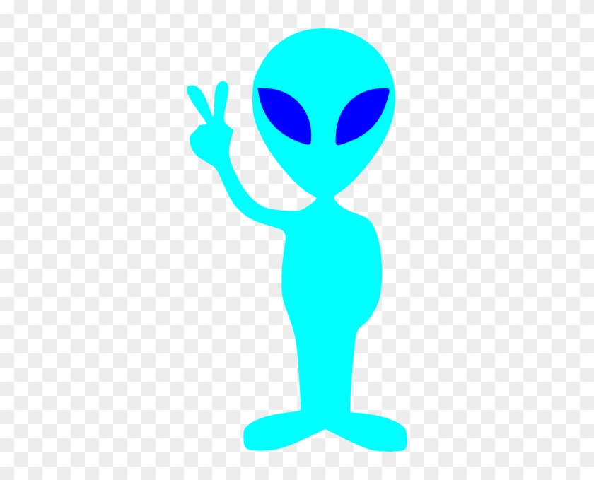 Free Alien Clipart Space Aliens Image - Blue Alien Clipart #14679