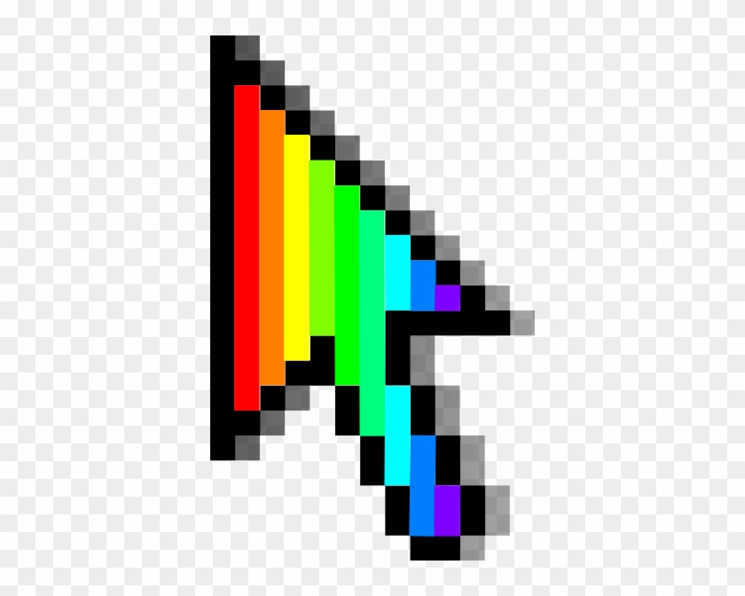 Rainbow Mouse Clip Art - Mouse Pointer Png #14798
