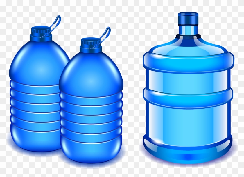 Water Bottle Bottled Water Clip Art - Agua Pura Png #14821