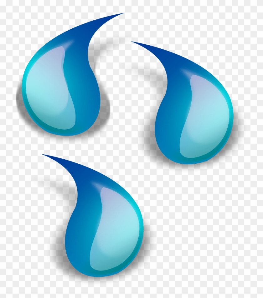 Water Clip Art - Water Drops Clipart #14888