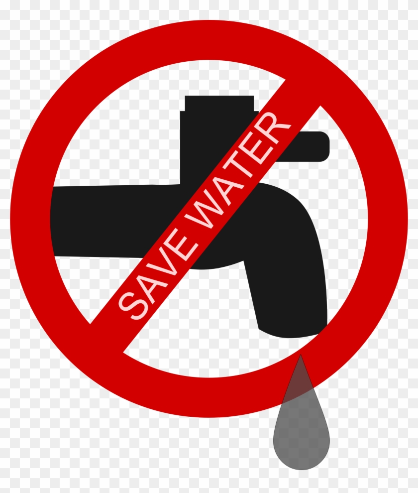 Wasting Water Clipart - Don T Waste Water Clipart #14893