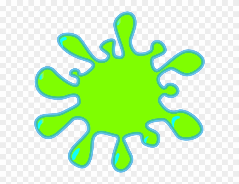 Lime Splash Clip Art At Clker - Color Splash Clip Art #14956