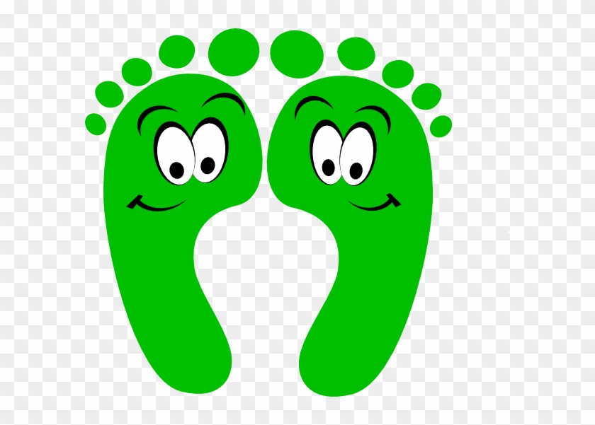 Kids Walking Feet Clipart - Happy Feet Clipart #14980