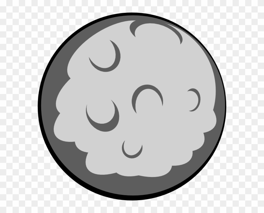 Moon Clip Art - Asteroid Clip Art #14991