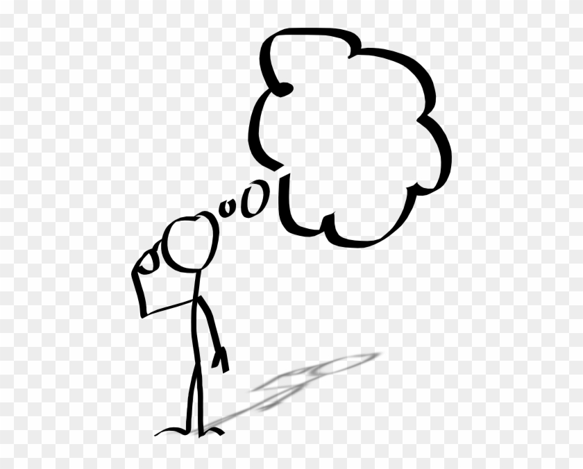 Thinking Clipart Thinking Empty Thought Clip Art At - Thinking Man Clipart #15020