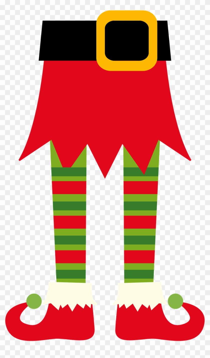 Christmas Elf Clip Art - Elf Legs Clipart #15101