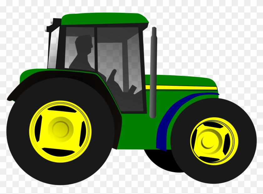 This Free Icons Png Design Of Little Green Tractor - Red Tractor Clipart #15145