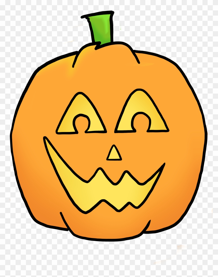 Jack O Lantern Face Clip Art - Scared Pumpkins #15331