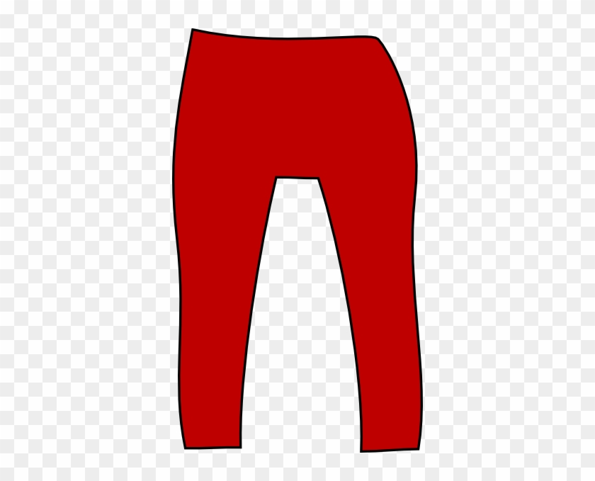 Kids Pants Clipart - Red Pants Clipart #15327
