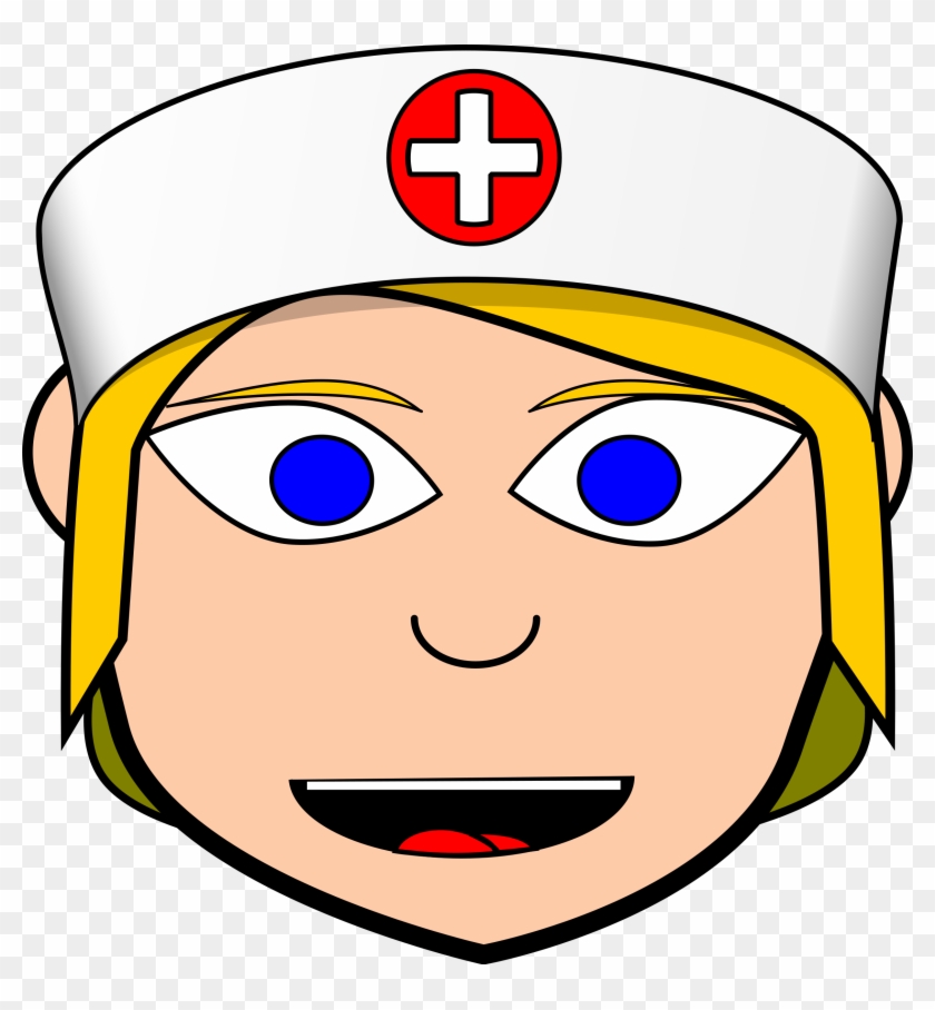 Nurse Face Cartoon Woman Clip-art Clipart - Gambar Wajah Kartun Wanita #15356