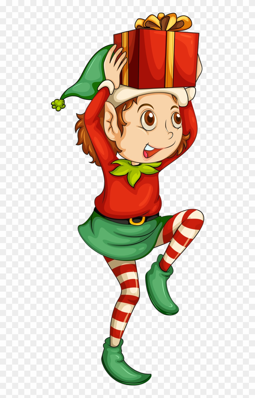 Christmas Elf Boot Clip Art - Christmas Elf Png #15390