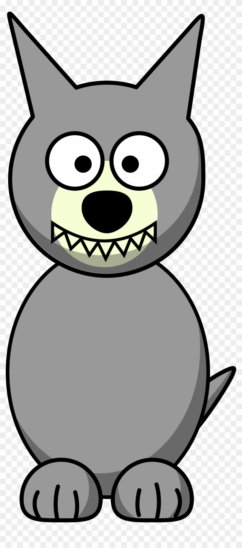 Cartoon Wolf - Cartoon Wolf Clipart - Free Transparent PNG Clipart Images  Download