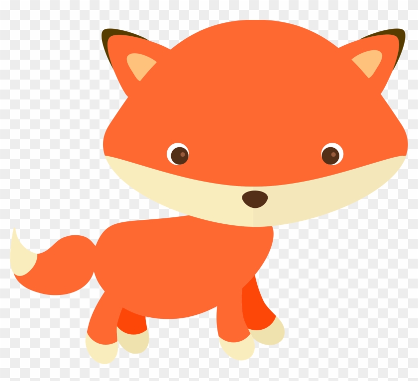 Free Cute Fox Clip Art Clipartix - Baby Fox Clip Art #15406