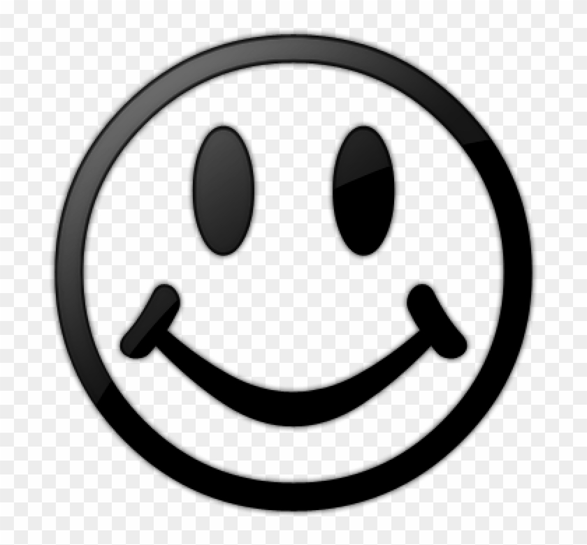 Smiley Face Clipart Black And White