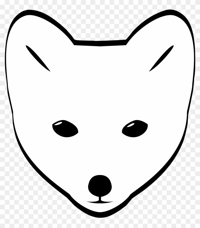 Draw A Arctic Fox Face #15515