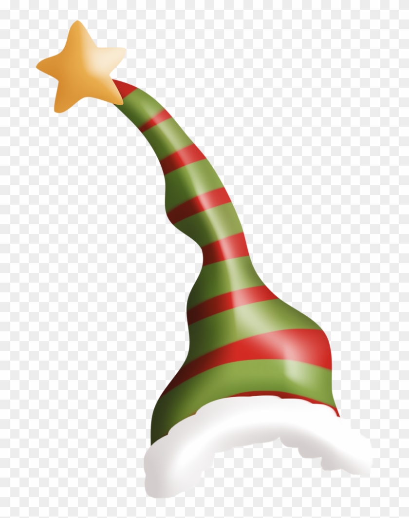 Christmas Elf Hat Clip Art - Hat #15550