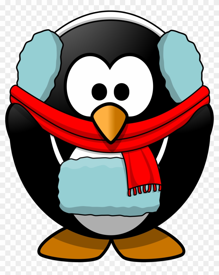 Winter Penguin Clipart #15559