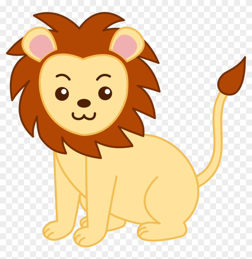 Baby Lion Clipart - Lion Clipart #15595