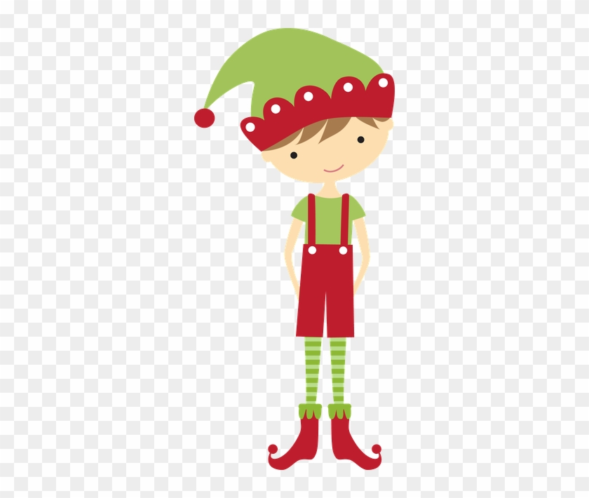 Christmas Boy Elf Clip Art - Mini Duende Clipart #15596