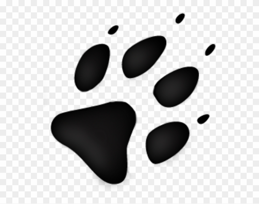 Wolf Track - Logo With Animal Footprint #15636