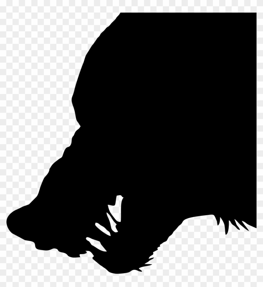 Com / Wolf Vector - Angry Wolf Head Silhouette Png #15681